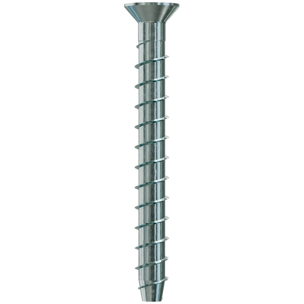 Simpson Strong-Tie THD37400CS Titen HD 3/8-in. x 4-in. Zinc-Plated Countersunk Head Heavy-Duty Screw Anchor, 50-Pack