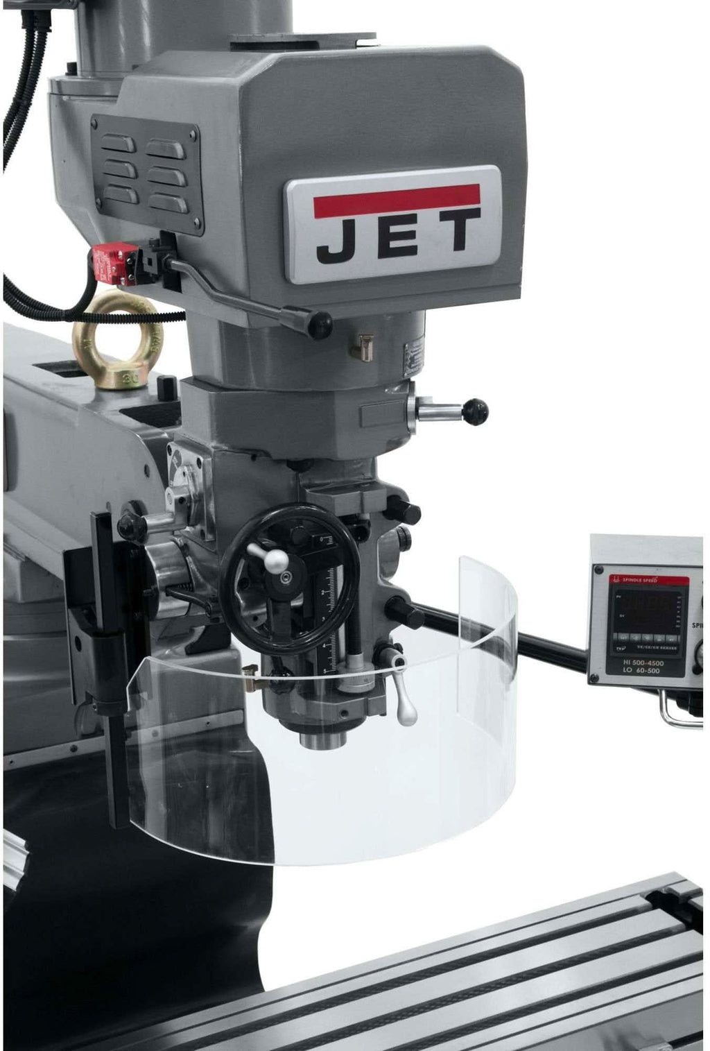 Jet Tools 690639 JTM-1050EVS2/230 Mill With 3-Axis Newall DP700 DRO (Knee) With X-Axis Powerfeed