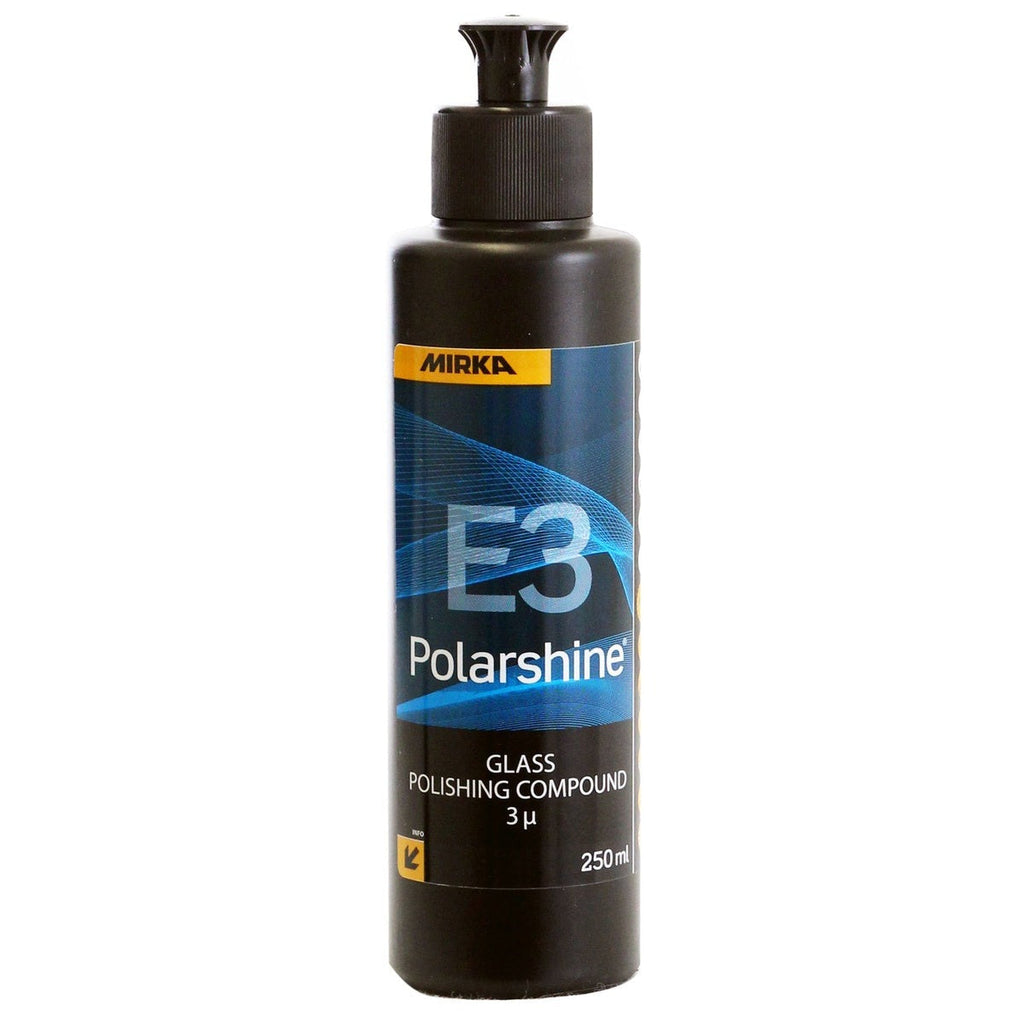 Mirka Polarshine E3 1 Liter Glass Polishing Compound, Silicone-Free (PE3-1L)