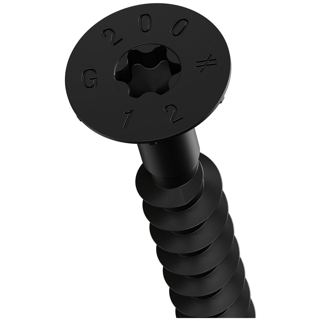 Simpson Strong-Tie SDCF12X200 Strong-Drive SDCF TIMBER-CF Screw, 0.470-in. x 7-7/8-in. T50, E-Coat, 200-Pack