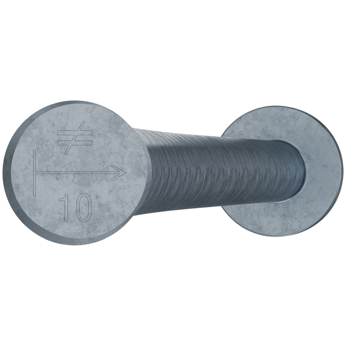 Simpson Strong-Tie SABR114X32HDG SABR 1-1/4-in. x 32-in. Hot-Dip Galvanized Anchor Bolt