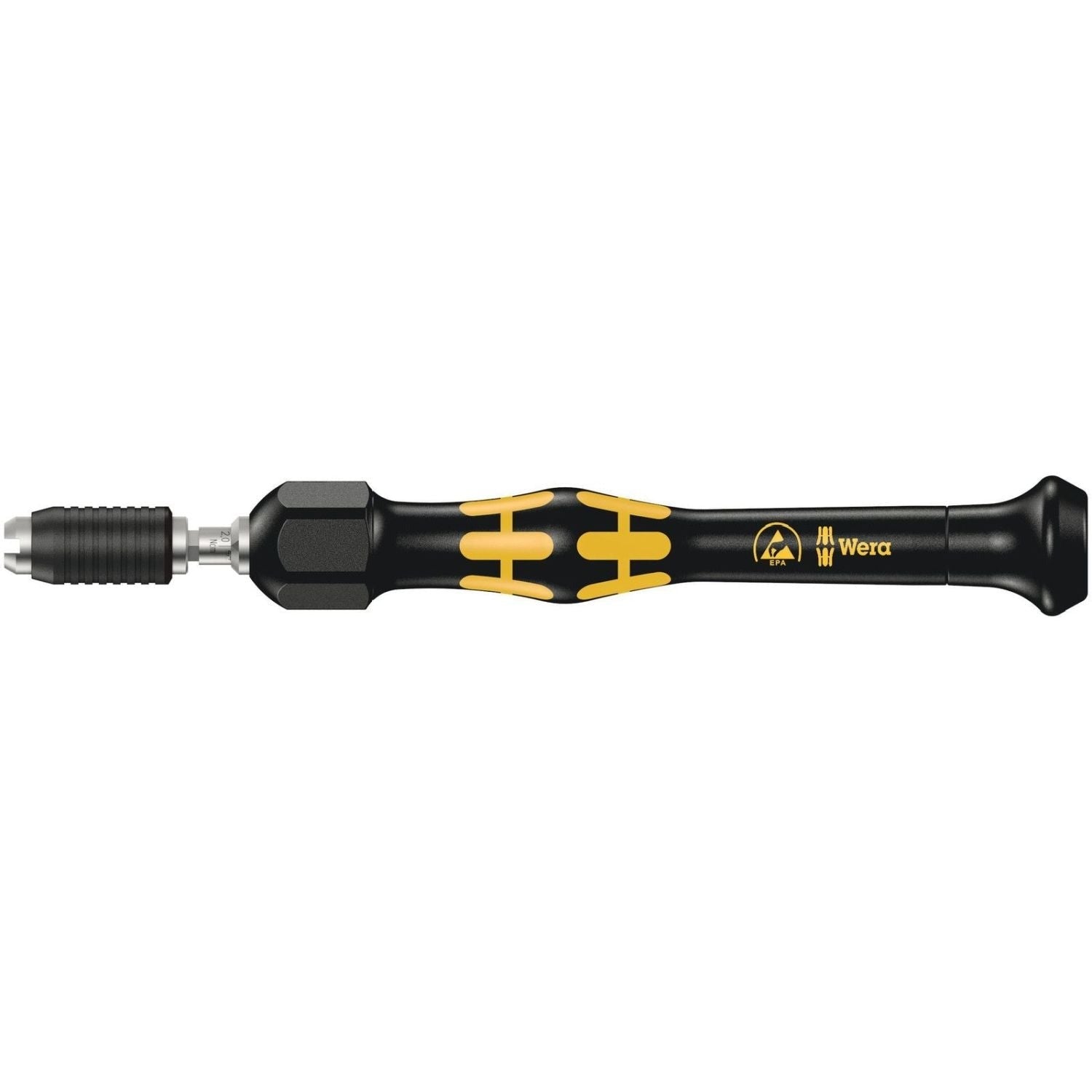 Wera 1430 Esd Kraftform Micro Adjustable Torque Screwdrivers (0.02-0.11 Nm) With Quick-Release Chuck, 1430 Esdx0.02-0.06 Nm