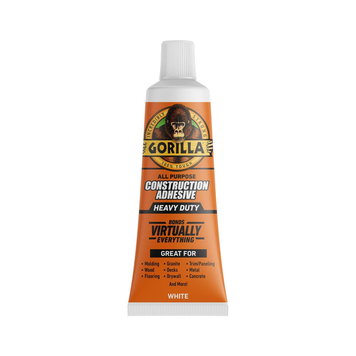 Gorilla Glue Heavy Duty Construction Adhesive, 2.5-oz. (8020002)