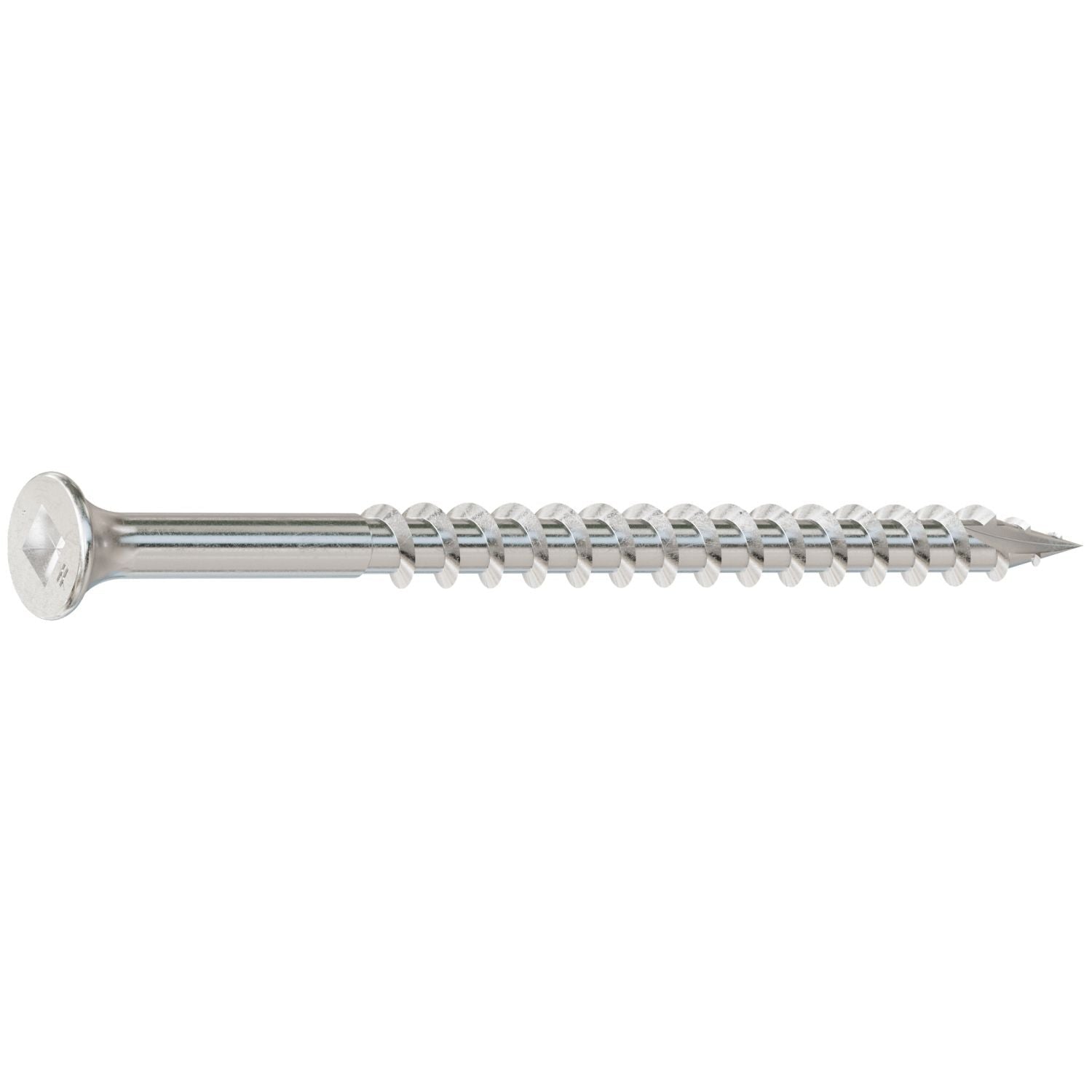 Simpson Strong-Tie SS3DSC3BS316 Bugle-Head Wood Screw (Collated), #10 x 3-in. #3 Square Drive, Type 316, 1000-Pack