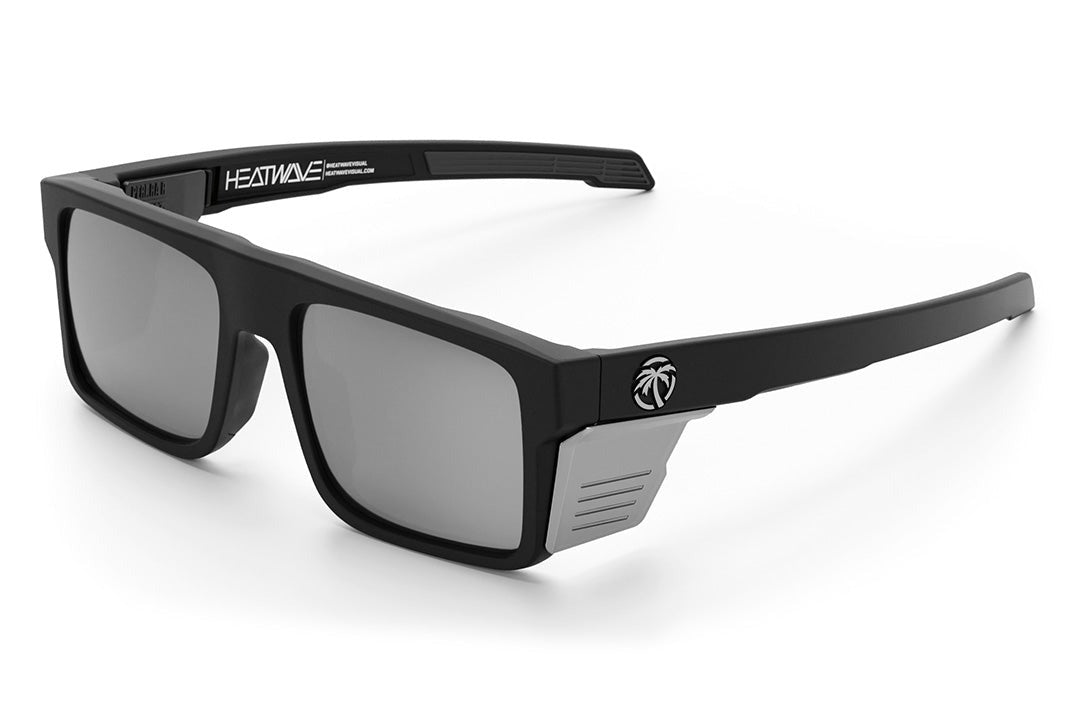Heat Wave Performance Rayth Silver Z87+ Sunglasses