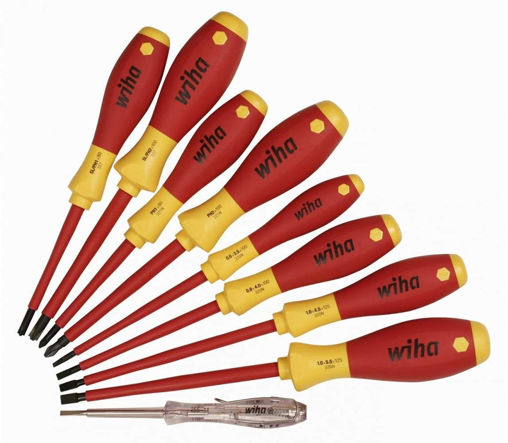 Wiha 32089 Insulated 9-Piece Screwdriver Set