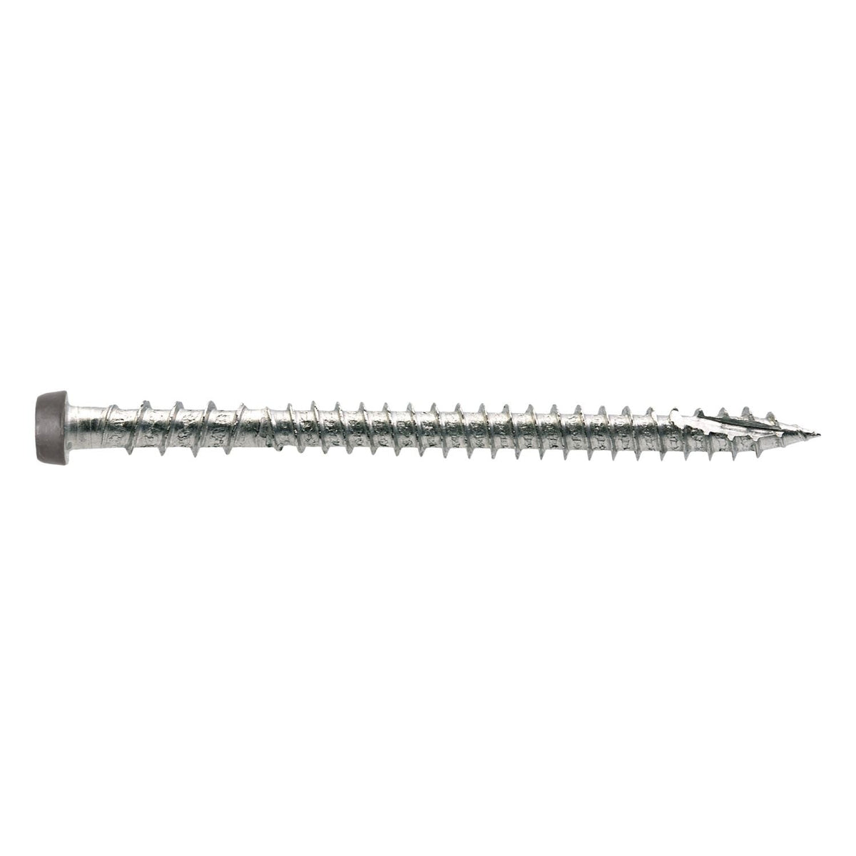 Simpson Strong-Tie DCU234P316GR04 Deck-Drive DCU COMPOSITE Screw, #10 x 2-3/4-in. T20, Type 316, Gray 04, 350-Pack
