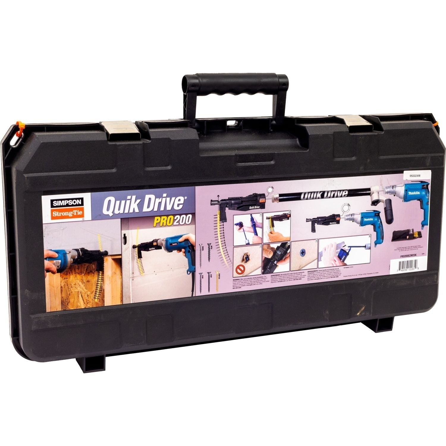 Simpson Strong-Tie PRO200G2M25K Quik Drive PRO200G2 Drywall System w/ Makita 2500 RPM Screwdriver Motor