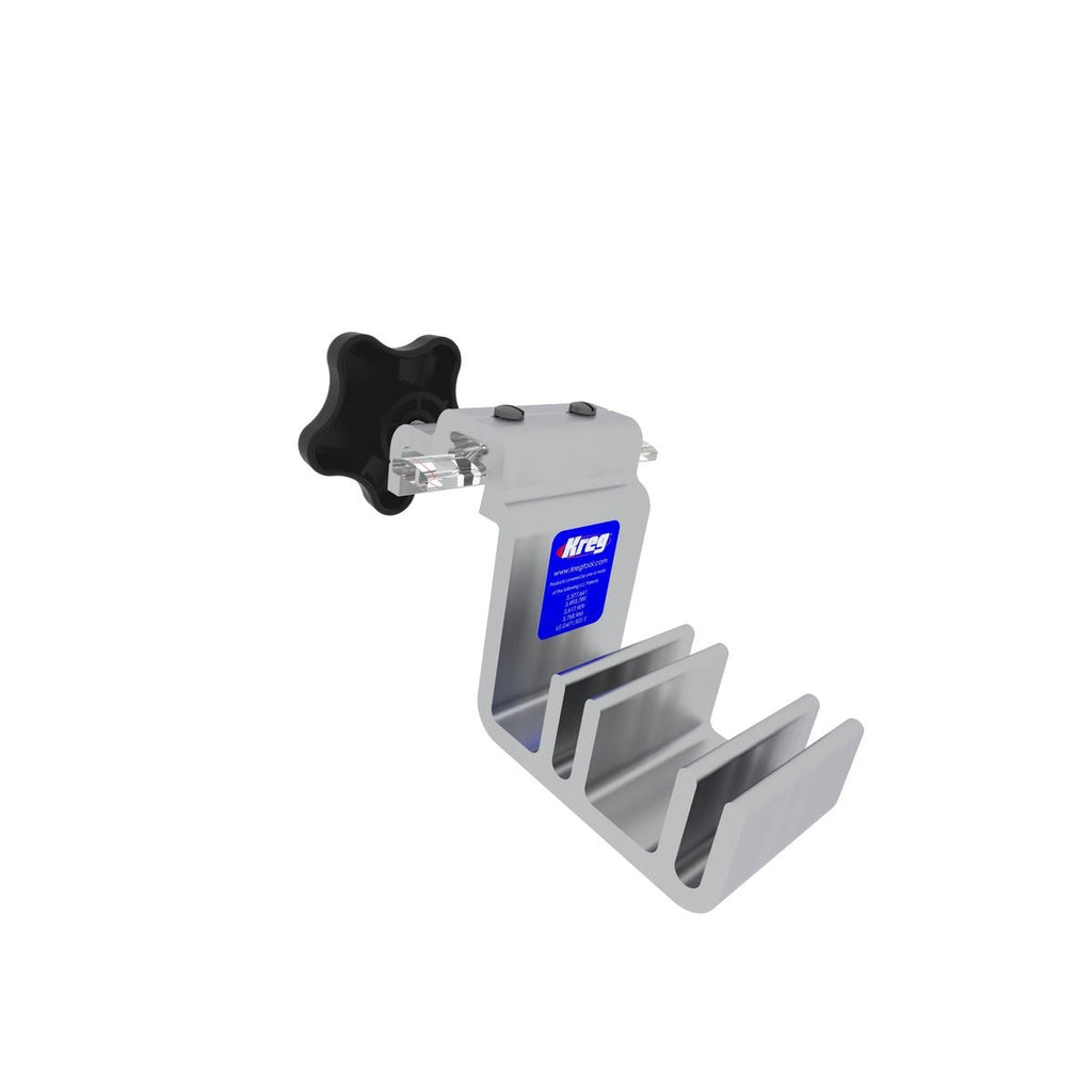 Kreg Production Stop Adjustable Saw Fence Stop for Miter Saw Stations and Router Tables (KMS7800)