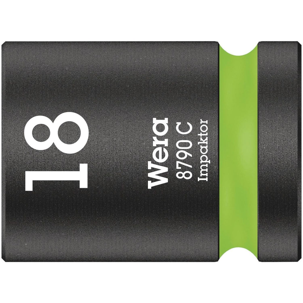 Wera 8790 C Impaktor Socket With 1/2-in. Drive, 18x38-mm.