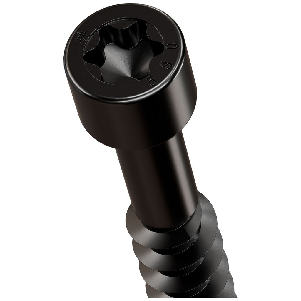 Simpson Strong-Tie SDCFC8X580-R25 Strong-Drive SDCFC TIMBER-CFC Screw, 0.315-in. x 22-7/8-in. T40, E-Coat, 25-Pack