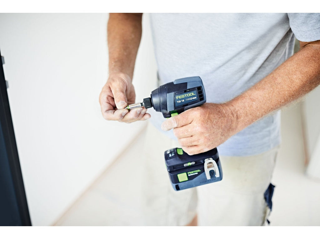 Festool 18V TPC 18/4 Cordless Drill Driver and TID 18 Cordless Impact Driver Kit with Systainer (578830)