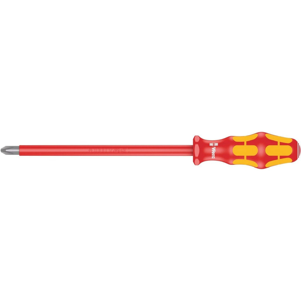 Wera 162 I Ph VDE Insulated Screwdriver For Phillips Screws, Ph 4x200-mm.