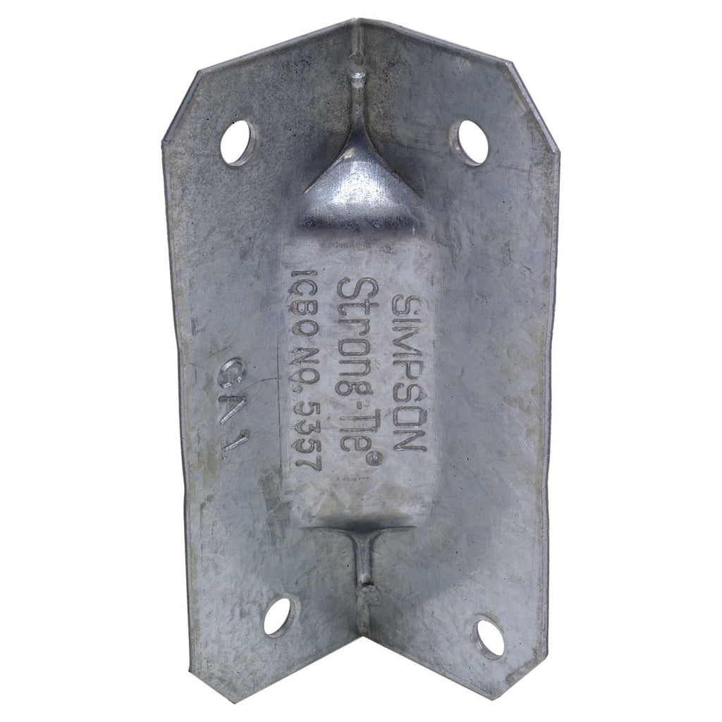 Simpson Strong-Tie GA1 GA 2-3/4-in. 18-Gauge Galvanized Gusset Angle