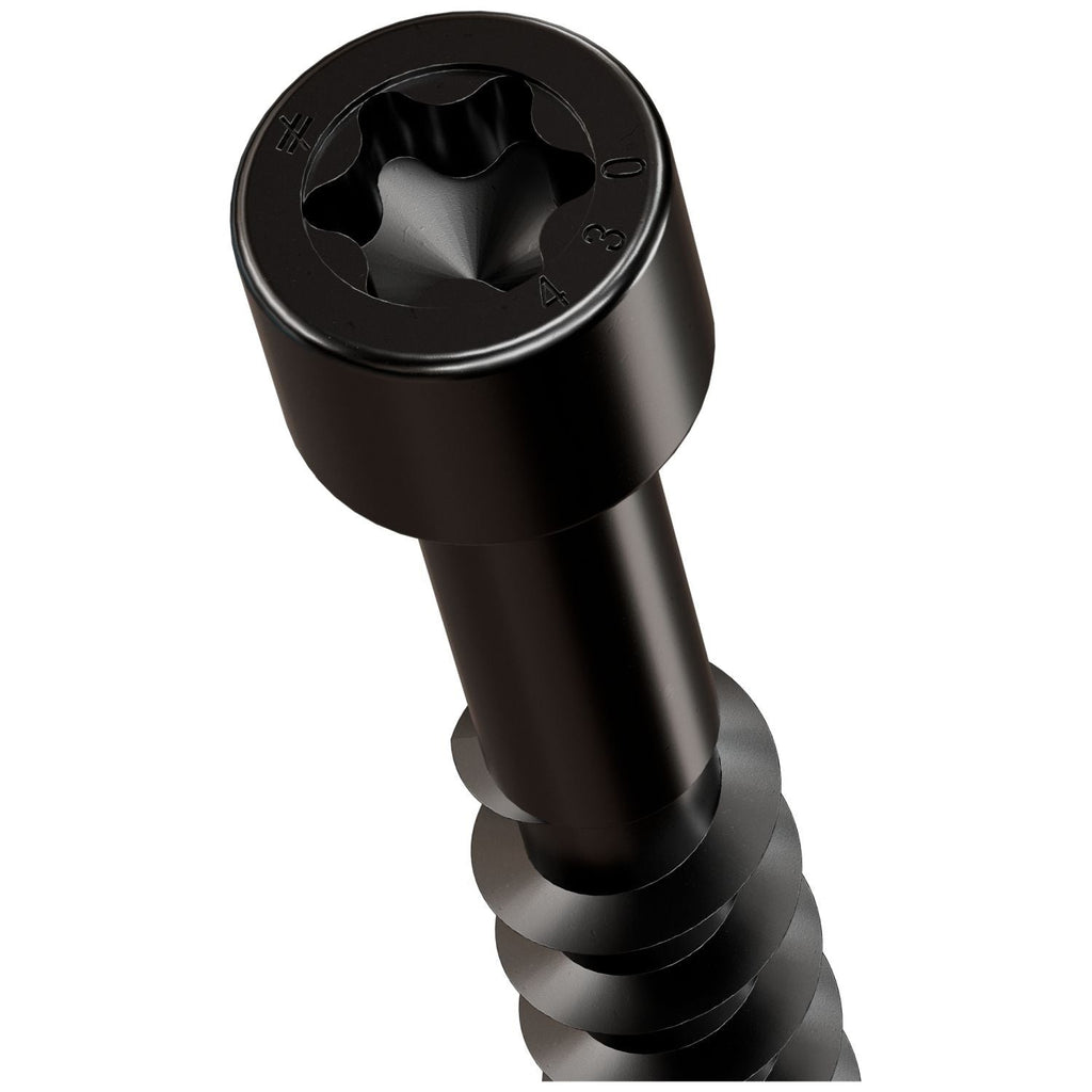 Simpson Strong-Tie SDCFC8X430 Strong-Drive SDCFC TIMBER-CFC Screw, 0.315-in. x 17-in. T40, E-Coat, 150-Pack