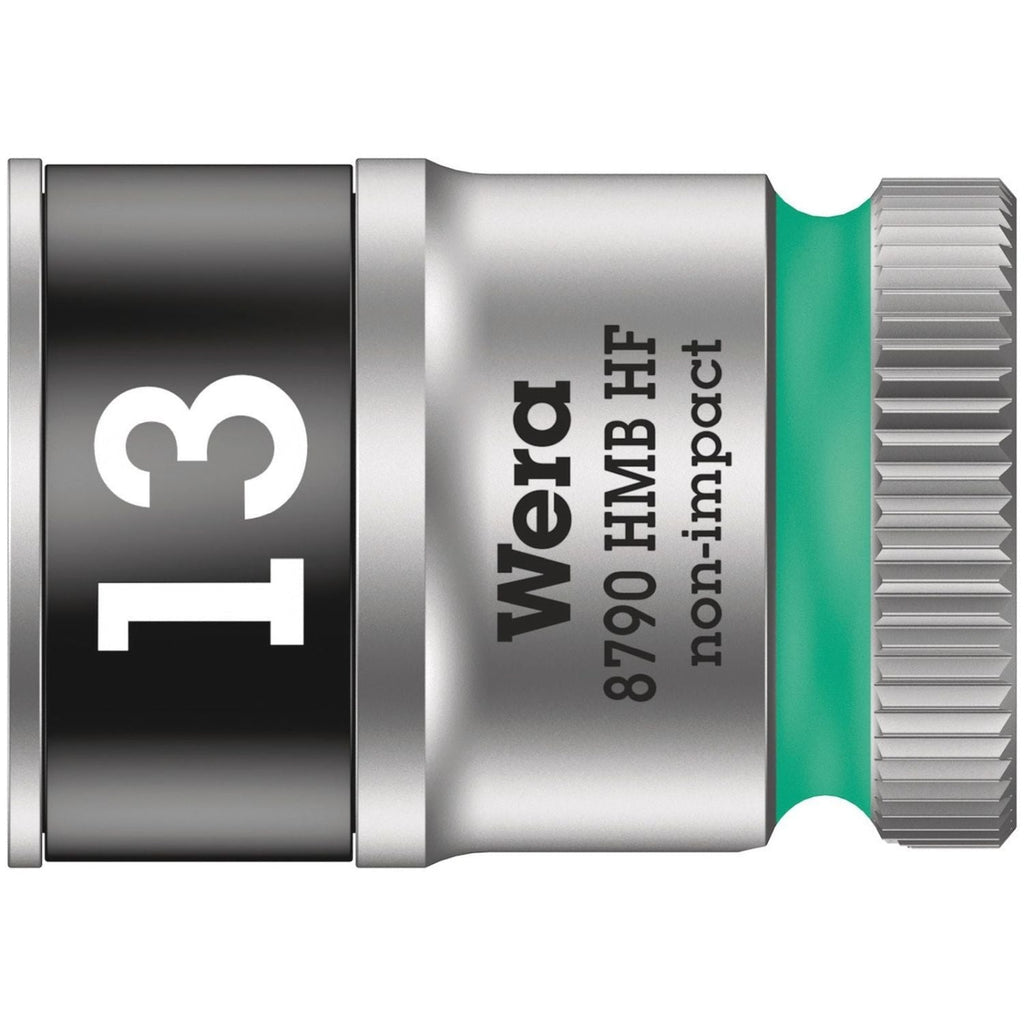 Wera 8790 Hmb Hf Zyklop Socket With 3/8-in. Drive With Holding Function, 13x29-mm.