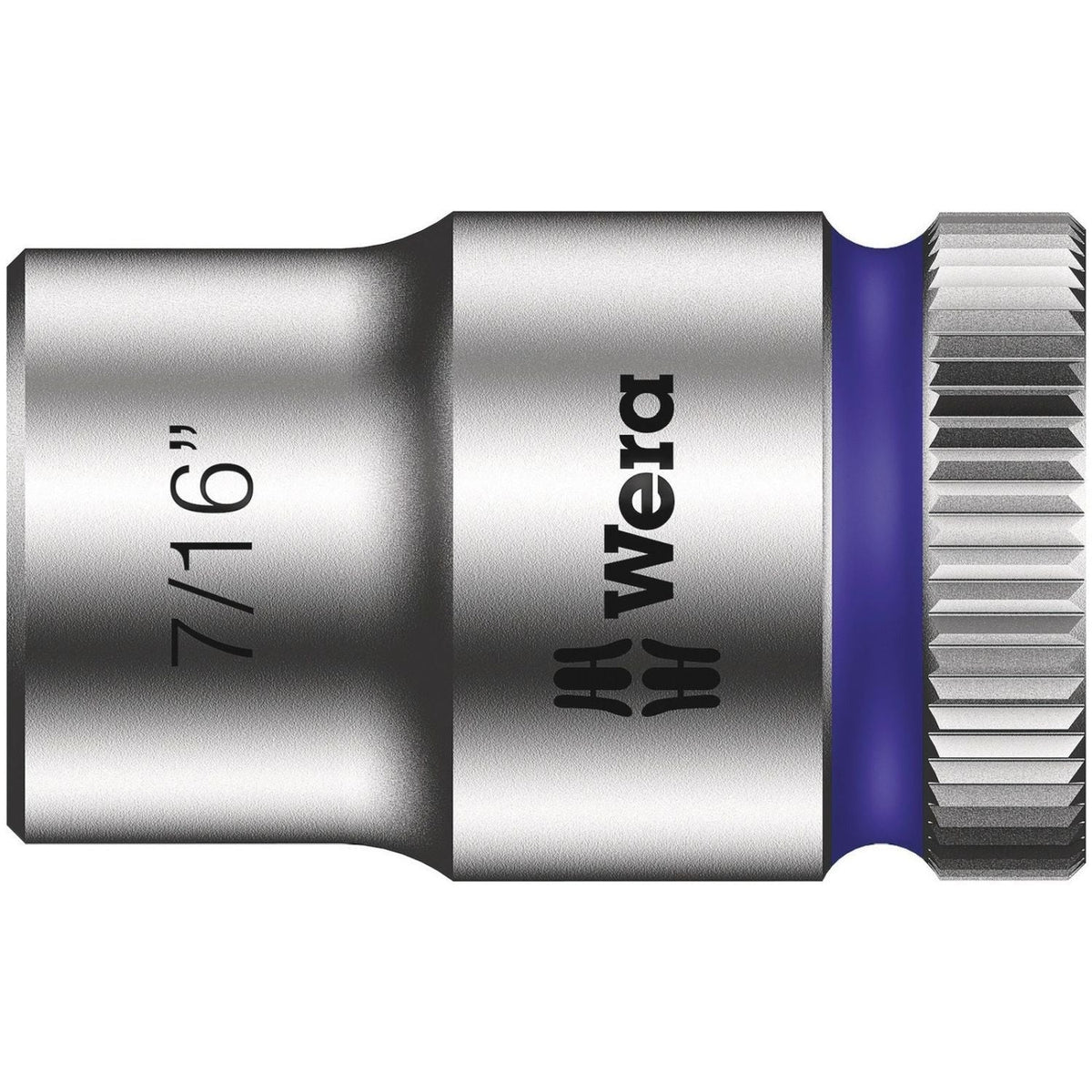 Wera 8790 Hmb Zyklop 3/8-in. Socket, 7/16-in.x29-mm.