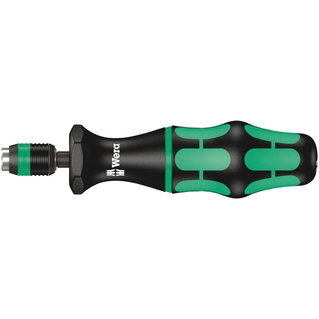 Wera Series 7400 Imperial Kraftform Torque Screwdrivers With A Customised Factory Pre-Set Measurement Value, Handle Size 105-mm., 7465x2.5-11.5 In. Lbs.