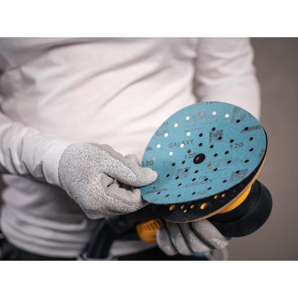Mirka Galaxy 5-in. 40 Grit Grip Sanding Disc for Multi-Material Surface Prep (FY-612-040)