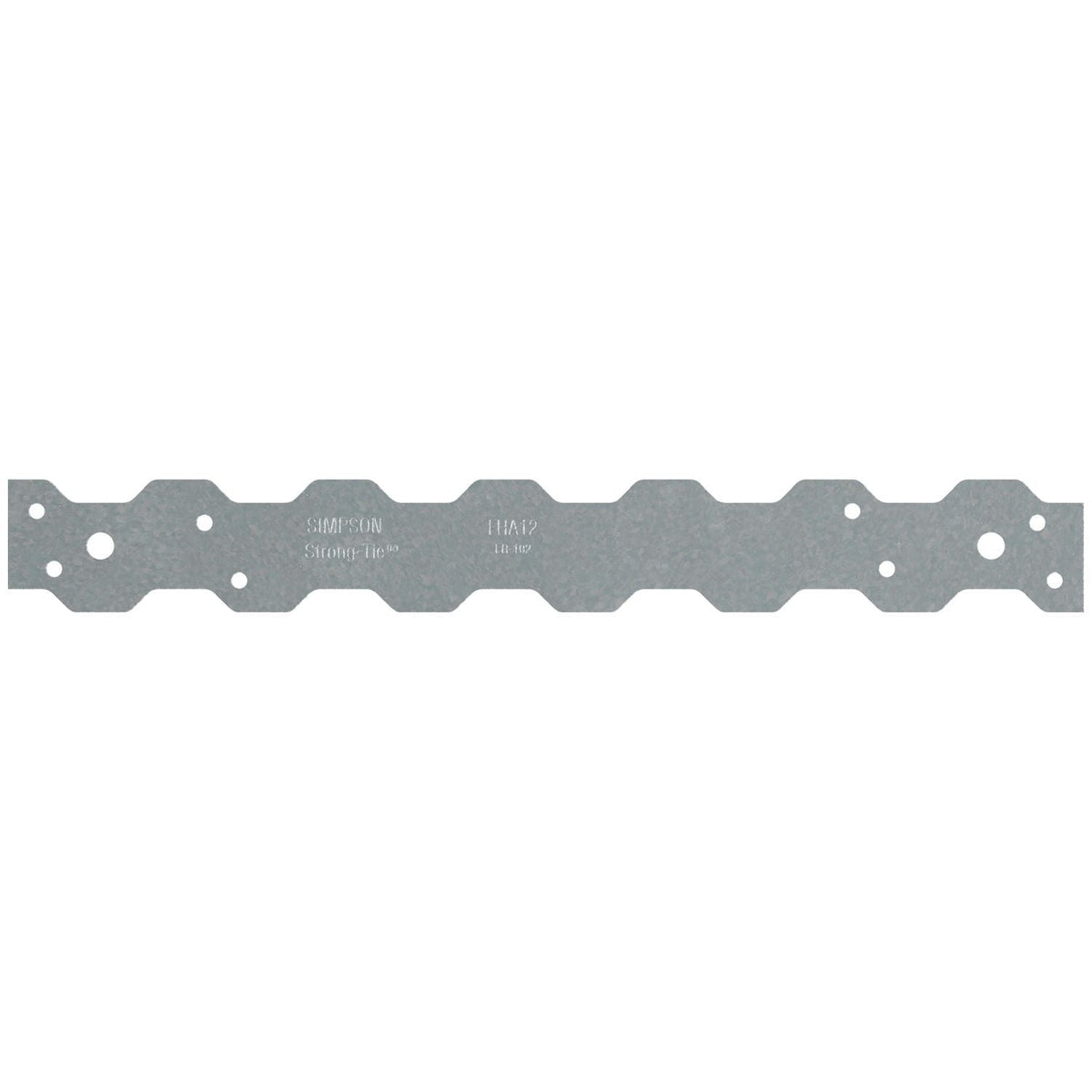 Simpson Strong-Tie FHA12 FHA 11-5/8-in. 12-Gauge Galvanized Strap Tie