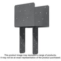 Simpson Strong-Tie ECCQ7.1-4SDS2.5 ECCQ End Column Cap for 7-in. Beam, 4x Post, with Strong-Drive SDS Screws