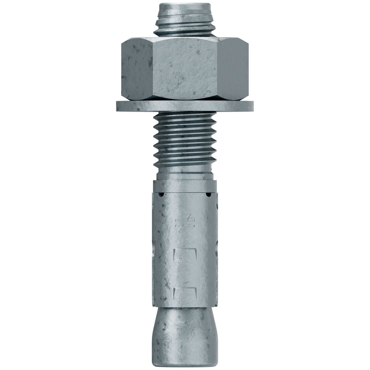 Simpson Strong-Tie STB2-62312MGF20 Strong-Bolt 2, 5/8-in. x 3-1/2-in. Mechanically Galvanized Wedge Anchor, Fully Assembled, 20-Pack