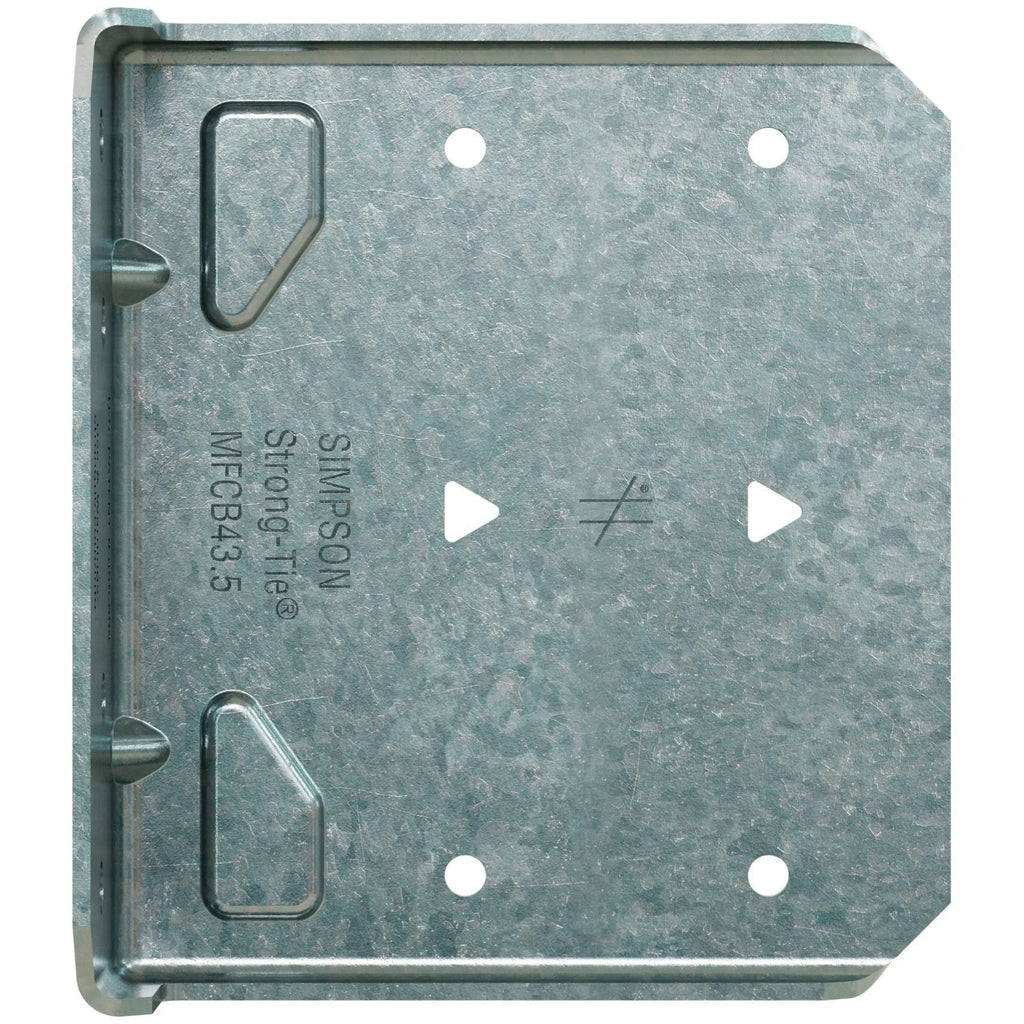 Simpson Strong-Tie MFCB43.5-R25 MFCB 3-1/2-in. Bypass Framing Fixed-Clip Connector, 25-Pack
