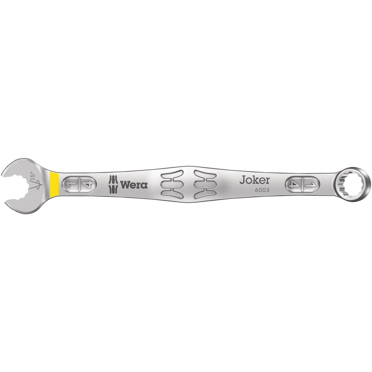 Wera 6003 Joker Combination Wrench, Imperial, 1/4-in.x105-mm.