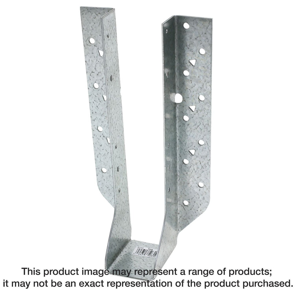 Simpson Strong-Tie HU9 HU Galvanized Face-Mount Joist Hanger for 1-3/4-in. x 9-1/2-in. Engineered Wood