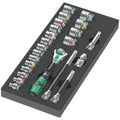 Wera 9721 Foam Insert 8000 B Zyklop 3/8-in. Ratchet Set 1, 23-Pieces