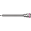 Wera 8740 B Hf Zyklop Bit Socket With Holding Function, 3/8-in. Drive, 1/8-in.x107-mm.