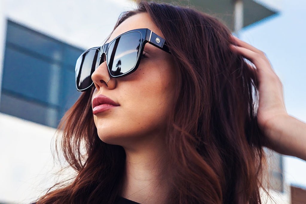 Heat Wave Marylin Ultra Black Sunglasses