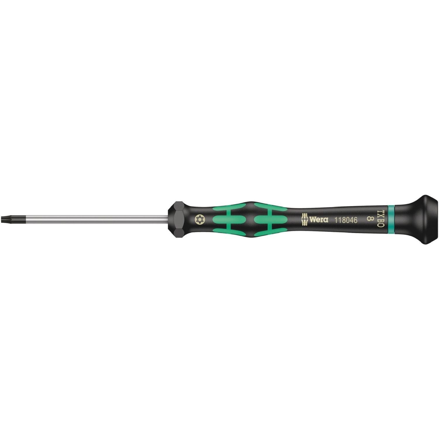 Wera 2067 Torx Bo Screwdriver For Tamper-Proof Torx Screws For Electronic Applications, Torx 15x60-mm.