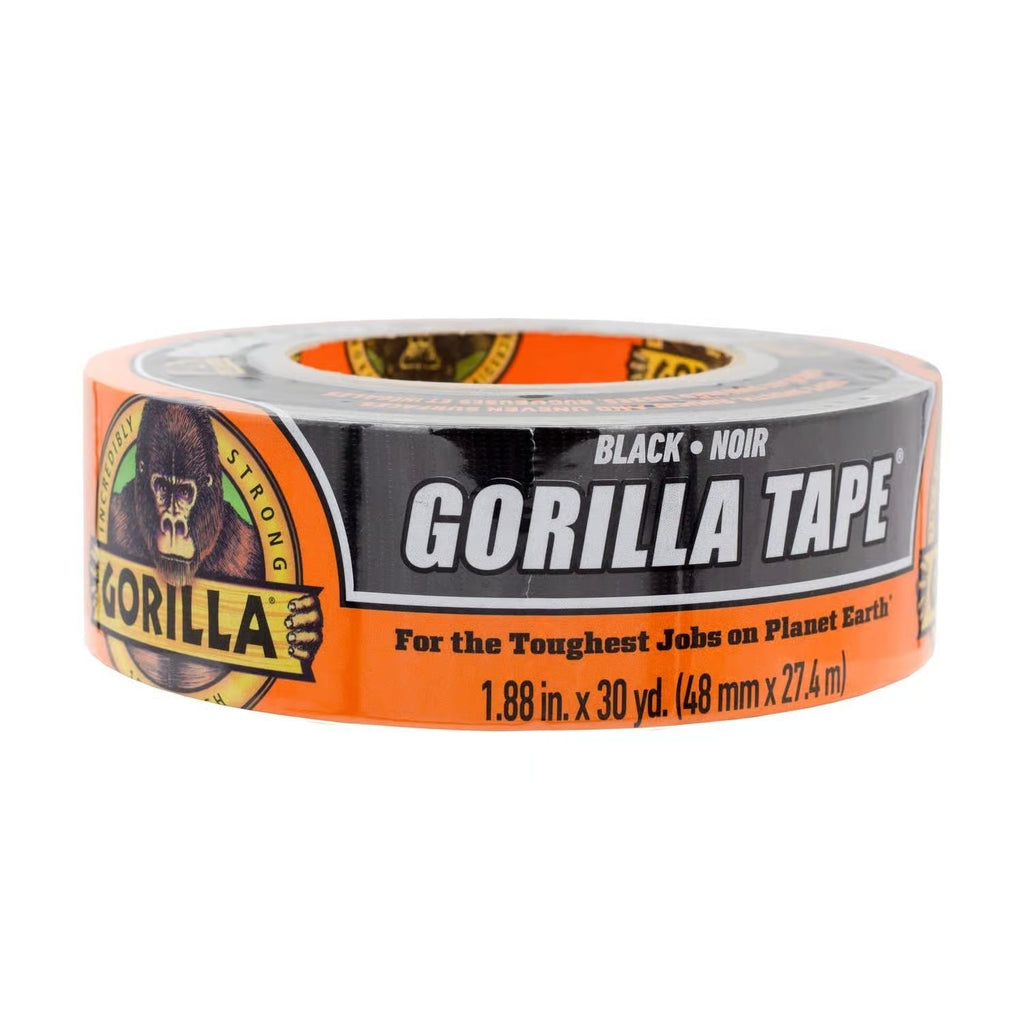 Gorilla Glue Black Duct Tape, 1.88-in. x 30-yd. (105629)