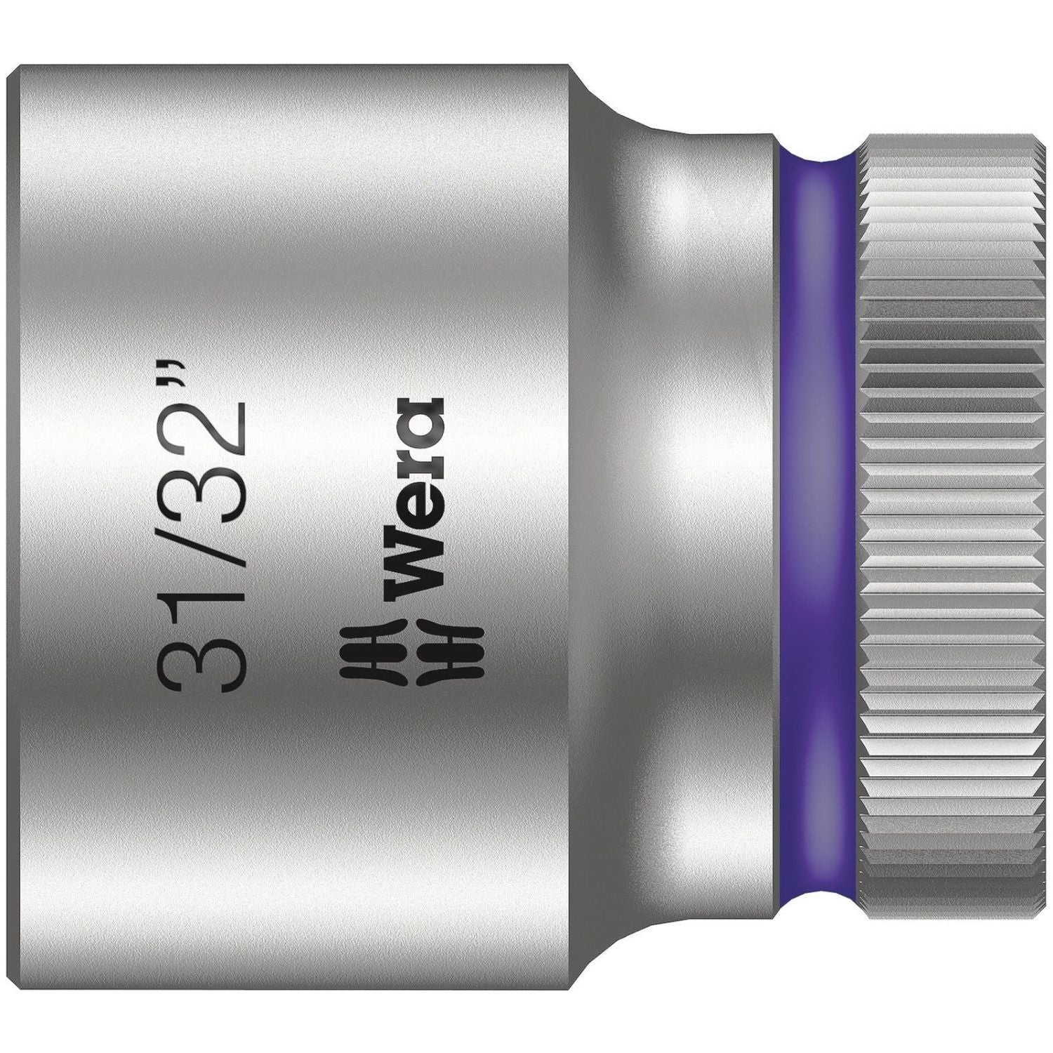 Wera 8790 Hmc Zyklop Socket With 1/2-in. Drive, 31/32-in.x37-mm.