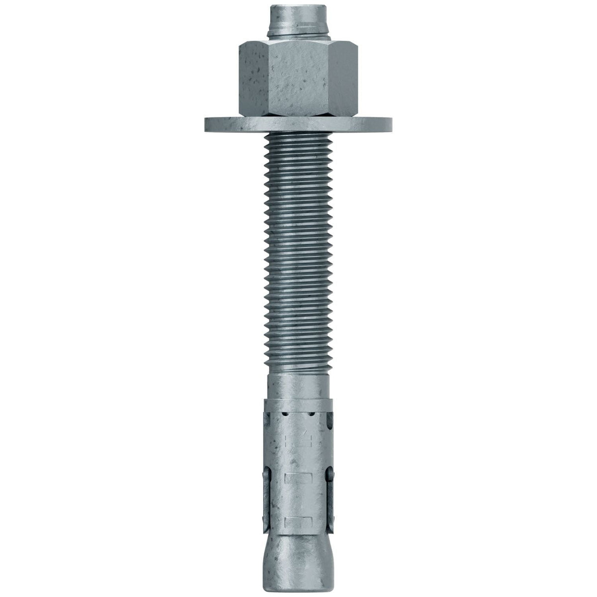 Simpson Strong-Tie STB2-75614MGF10 Strong-Bolt 2, 3/4-in. x 6-1/4-in. Mechanically Galvanized Wedge Anchor, Fully Assembled, 10-Pack