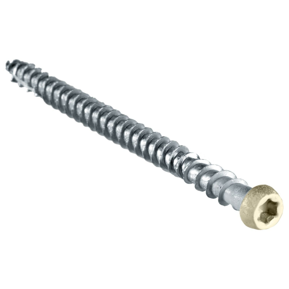 Simpson Strong-Tie DCU234S316TN05 Deck-Drive DCU COMPOSITE Screw (Collated), #10 x 2-3/4-in. Type 316, Tan 05, 1000-Pack