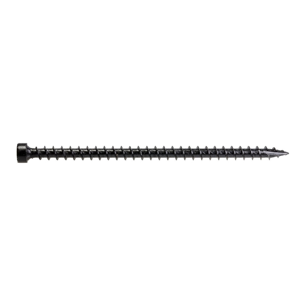 Simpson Strong-Tie Strong-Drive SDWC TRUSS Screw, .155-in. x 4-1/2-in. T-30 6-Lobe E-coat, Black, 500-Pack (SDWC15450B-KT)