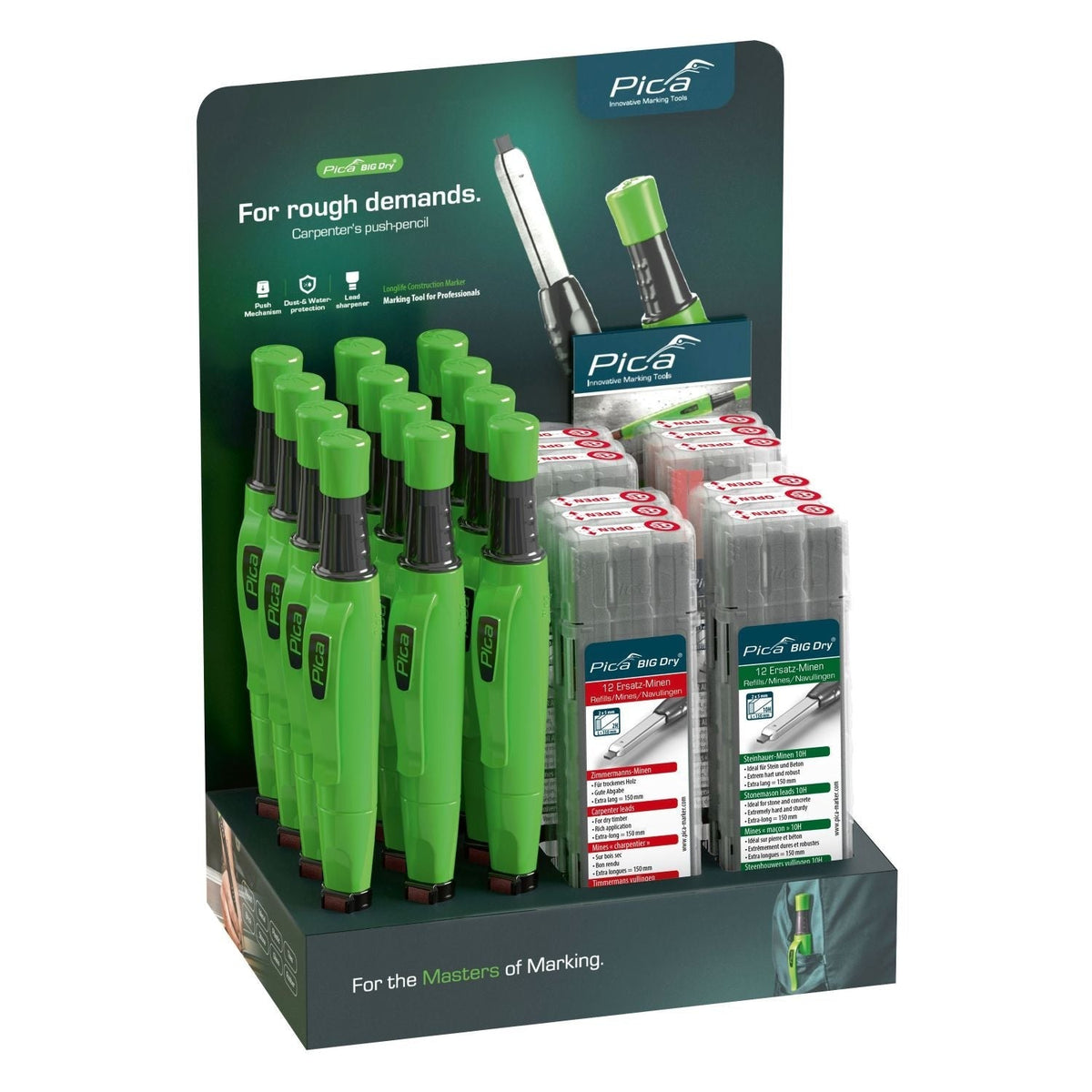 Pica 6020 Big-Dry Display Base 24-Pack