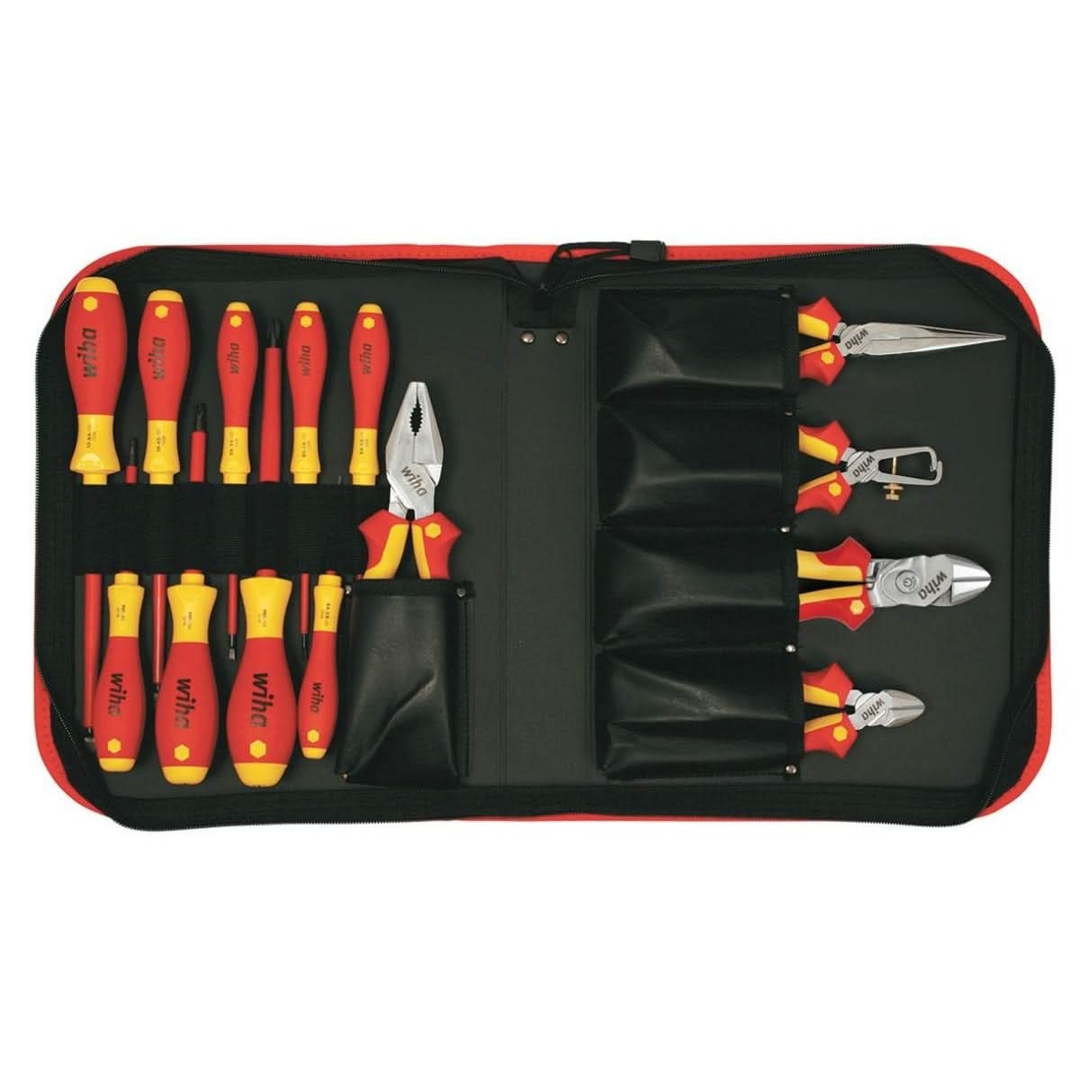 Wiha 32895 Insulated Pliers/Cutters/Scewdrivers 14 Piece Set