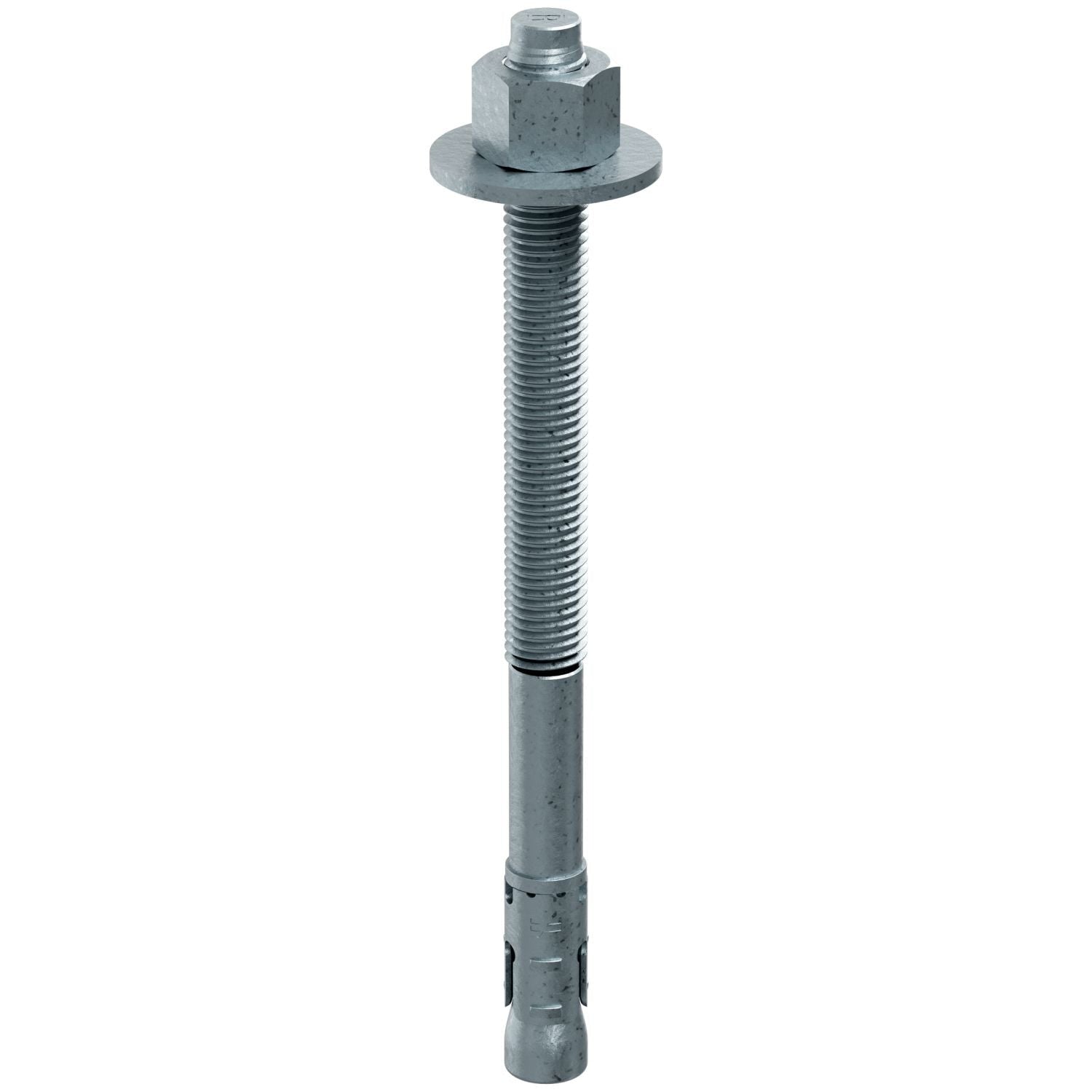 Simpson Strong-Tie STB2-75100MGF8 Strong-Bolt 2, 3/4-in. x 10-in. Mechanically Galvanized Wedge Anchor, Fully Assembled, 8-Pack