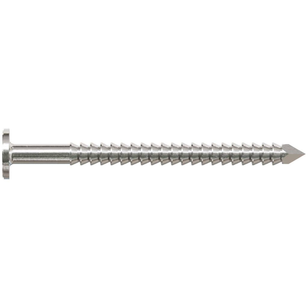 Simpson Strong-Tie T3KR71 Premium Siding Nail, 1-1/4-in. x 7/32-in. Head Dia., Type 316 Stainless Steel, 1-lb.