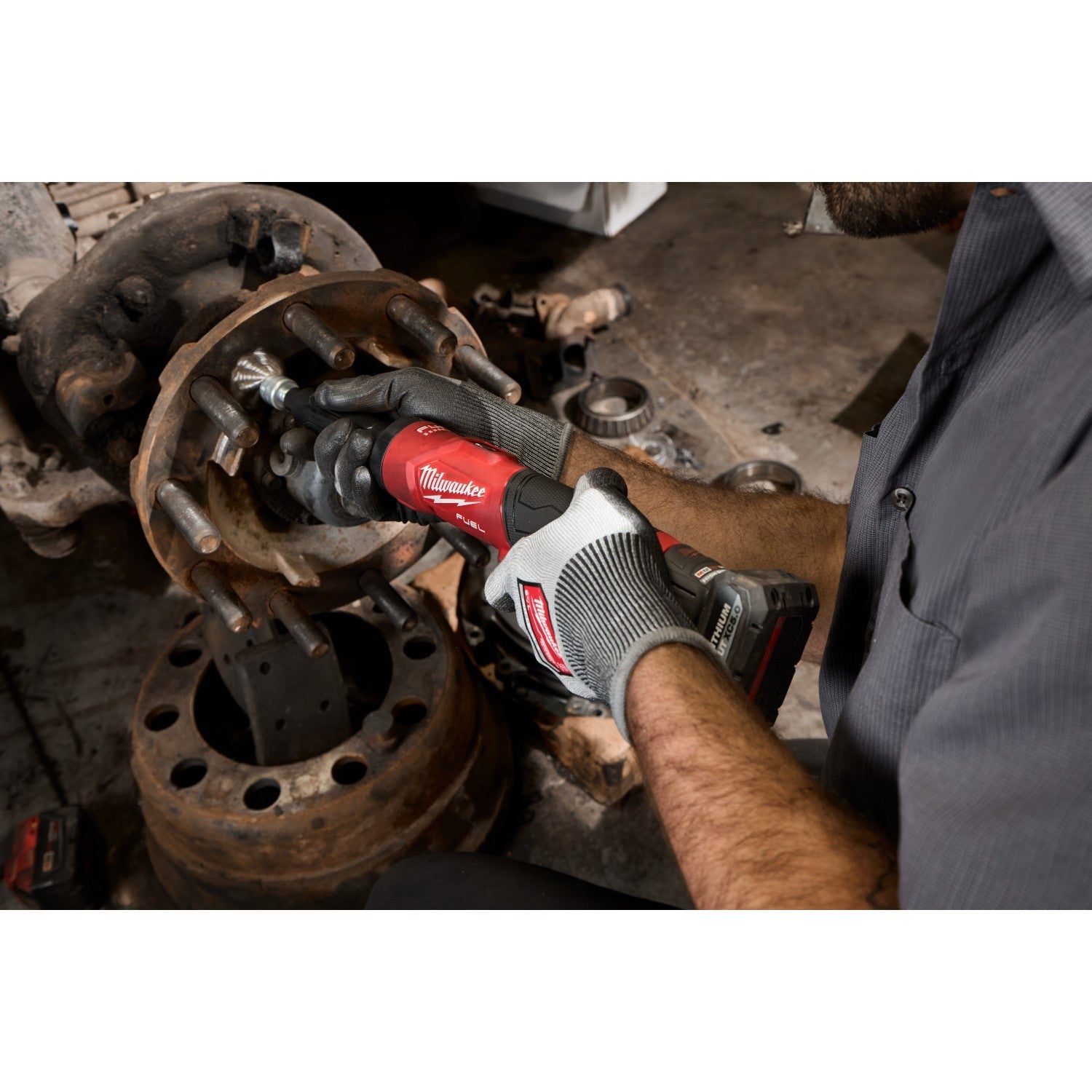 Milwaukee M12 FUEL 1/4-in. Extended Die Grinder (3487-20)