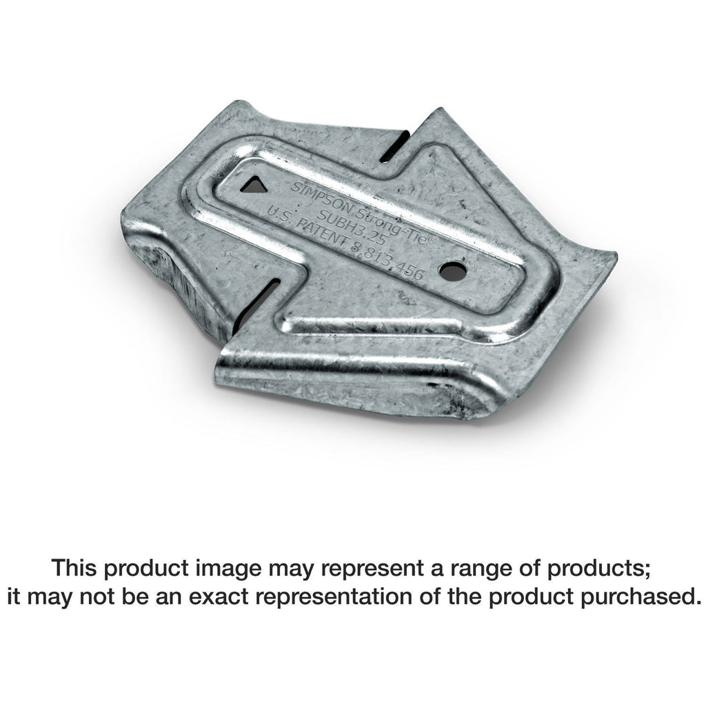 Simpson Strong-Tie SUBH3.25-R150 SUBH 3-1/4-in. 18 ga. Bridging Connector, 150-Pack