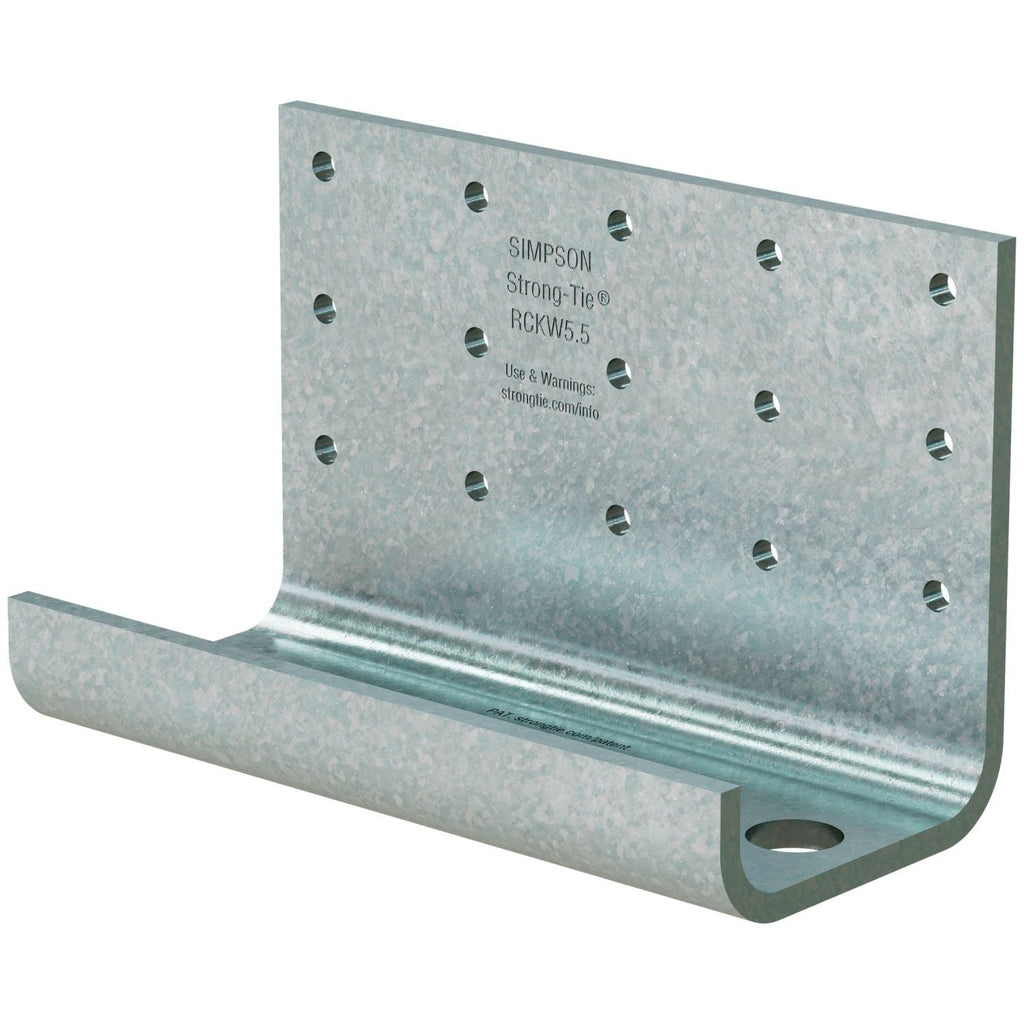Simpson Strong-Tie 5.5-in. Kneewall Connector Clip, 10-Pack (RCKW5.5-R10)