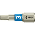 Wera 3840/1 Ts Bit, Stainless, 3x25-mm.