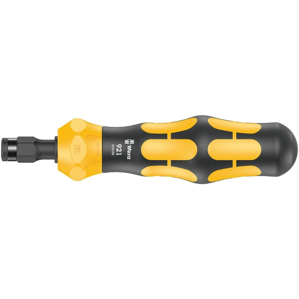 Wera 921 Kraftform Plus Impact Screwdriver - Series 900, 1/4-in.x163.5-mm.