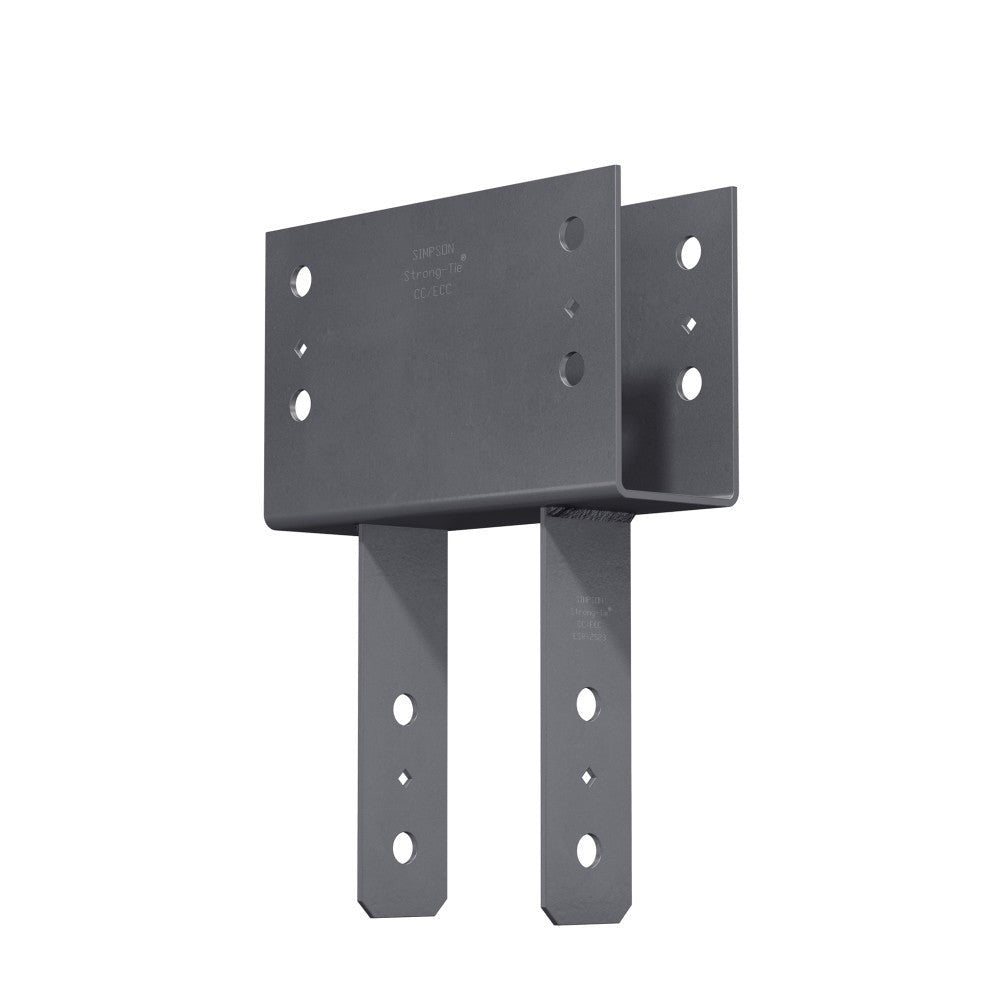 Simpson Strong-Tie CC3 1/4-6 CC Column Cap for 3-1/8-in. Beam, 6x Post