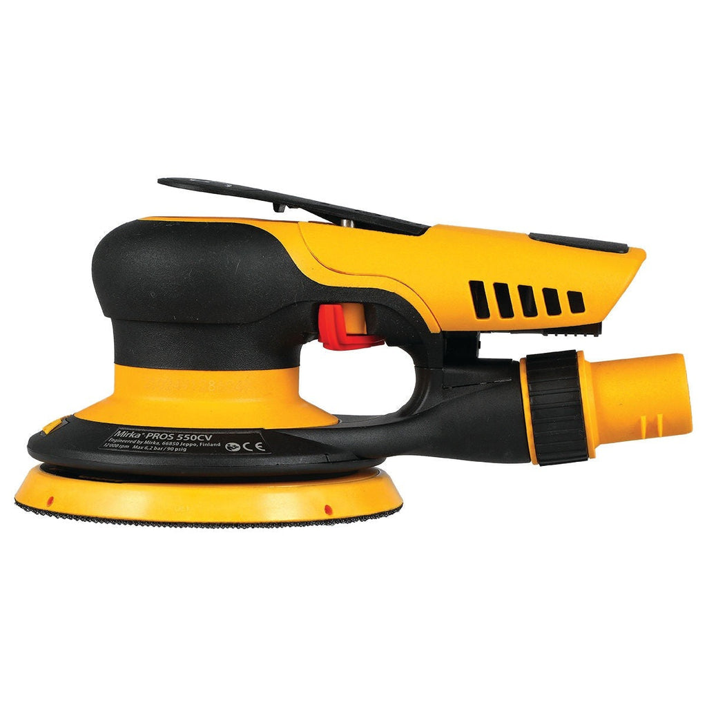 Mirka PROS 550CV 5-in. 5 mm Pneumatic Random Orbital Sander with Central Vacuum (MRP-550CV)