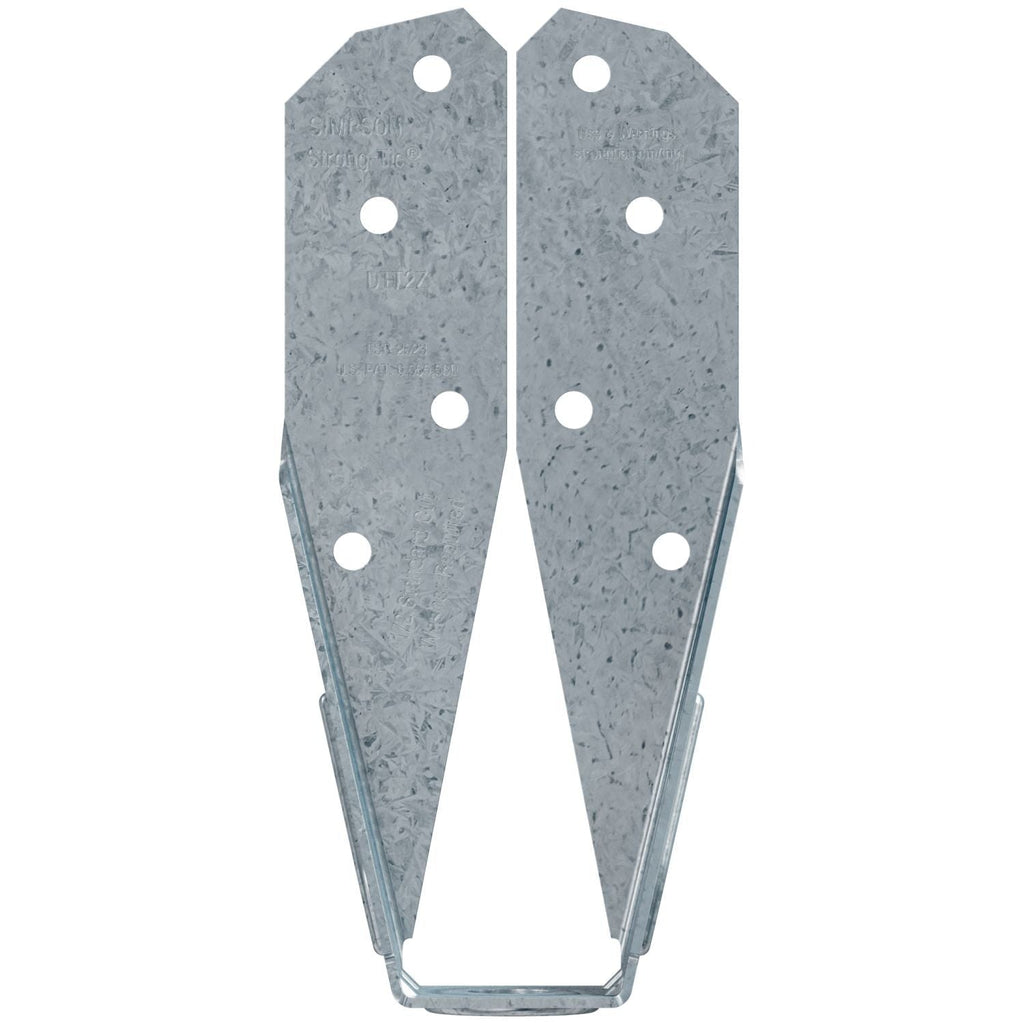Simpson Strong-Tie ZMAX Galvanized Deck Tension Tie for 2x with 1-1/2-in. SDS Screws (DTT2Z)